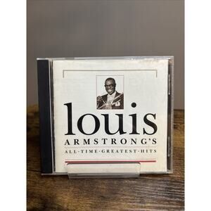 Louis Armstrong All Time Greatest Hits CD 1990 Columbia Jazz Swing Classic Stand